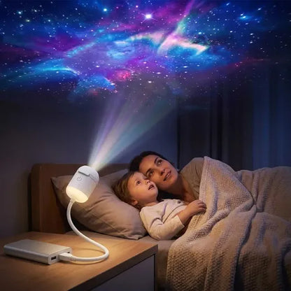 Nuevo proyector Relajante galaxia, planetas, estrellas.